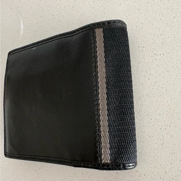Coach men’s black leather wallet 2013 - Picture 6 of 11